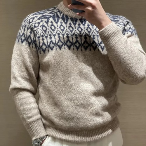 J459930 알파카 스웨터